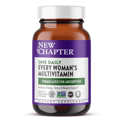 New Chapter One Daily Every Woman's Multivitamin 72 Tablets