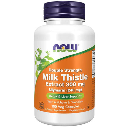 Now Silymarin Milk Thistle 300mg 100 VegeCapsules