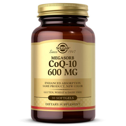 Solgar CoQ10 600mg 30 Softgels