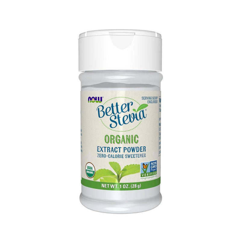 Now Sweetener Better Stevia Powder Organic 28g