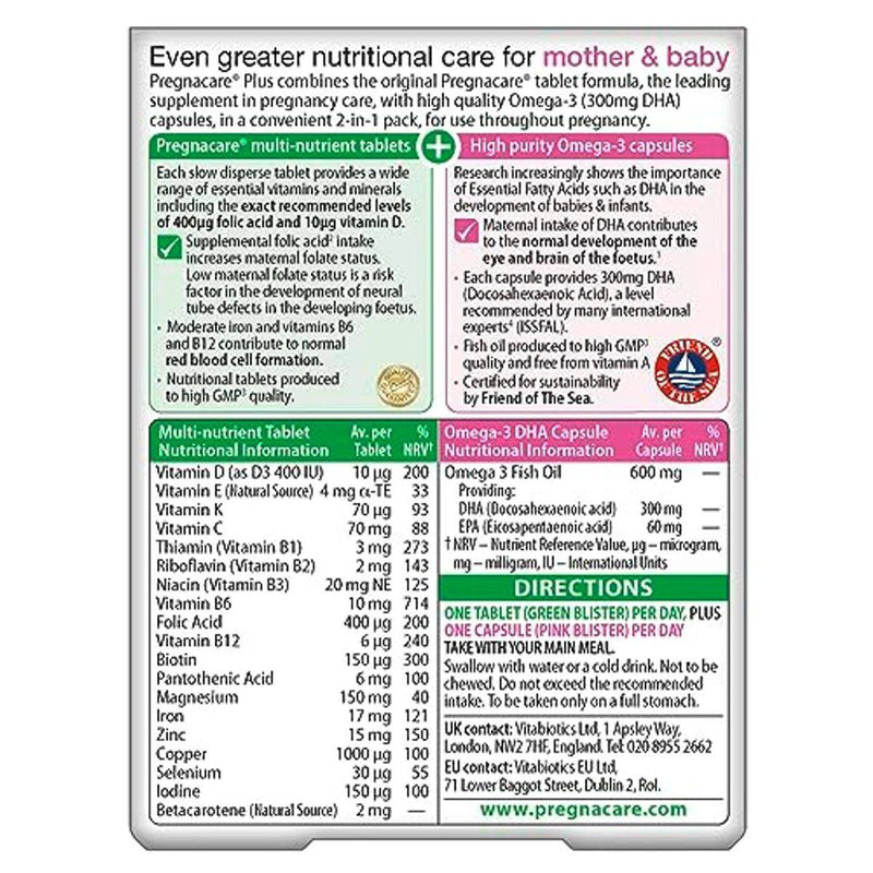 Vitabiotics Pregnacare Max 56 Tablets + 28 Capsules