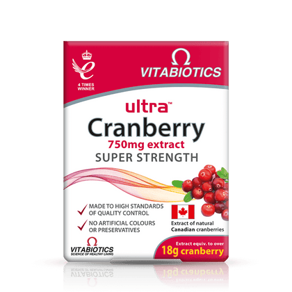 Vitabiotics Ultra Cranberry 30 Tablets