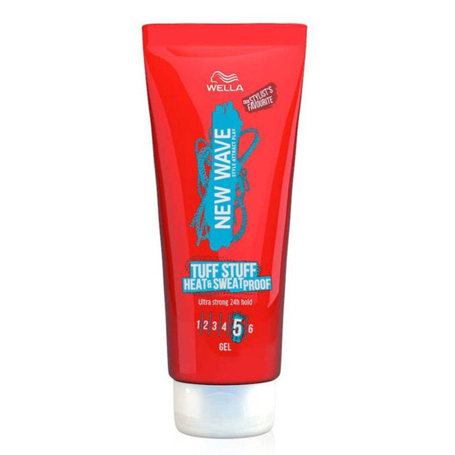Wella New Wave Tuff Stuff Heat & Sweat Proof Gel 200ml