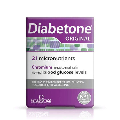 Vitabiotics Diabetone 30 Tablets