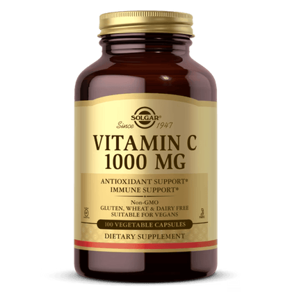 Solgar Vitamin C 1000mg 100 VegeCapsules