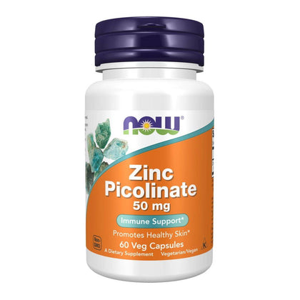 Now Zinc Picolinate 50mg 60 Capsules