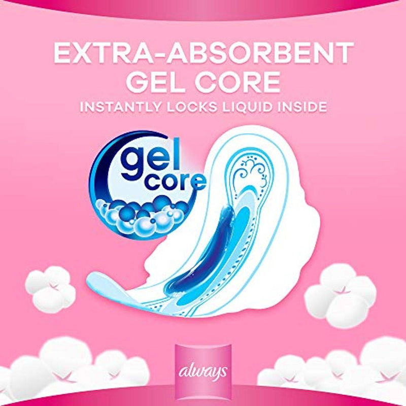 Always Cotton Ultra Thin Large 8 Count