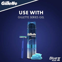 Gillette Razor Disposable Blue II Plus 5 Count