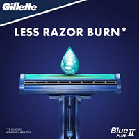 Gillette Razor Disposable Blue II Plus 5 Count