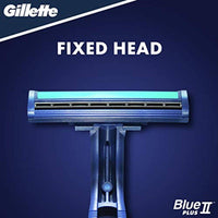Gillette Razor Disposable Blue II Plus 5 Count