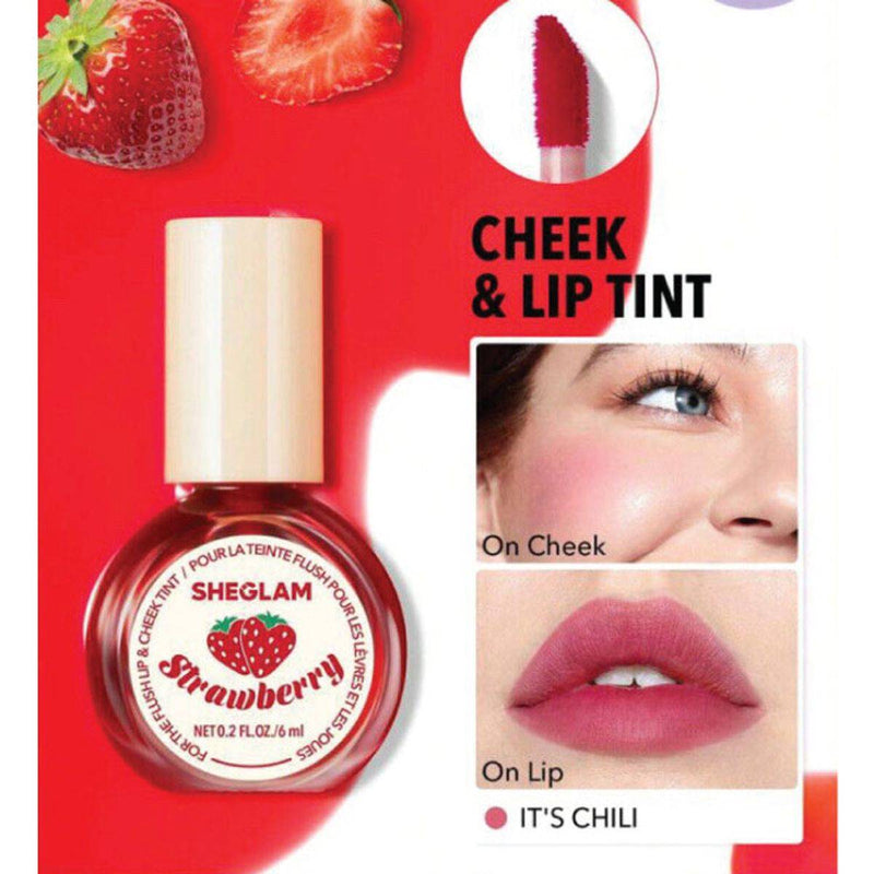 Sheglam For The Flush Lip & Cheek Tint It's Chili 6ml