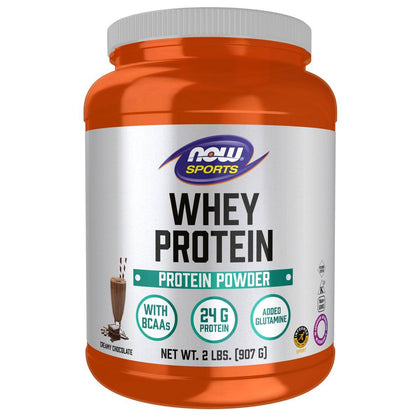 Now Sports Whey Protein Dutch Chocolate 907g