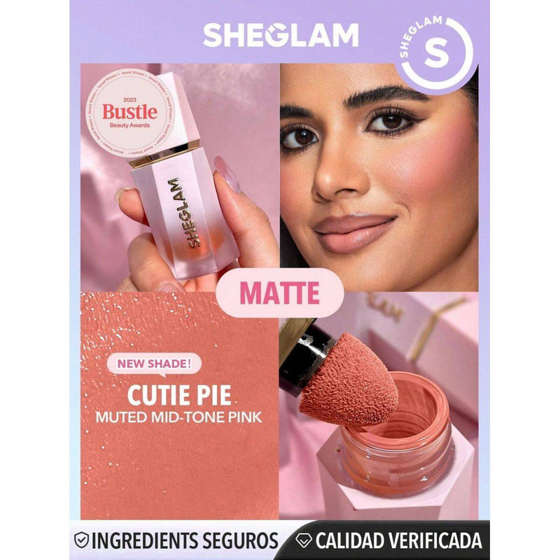Sheglam Color Bloom Liquid Blush Matte Finish Cutie Pie 5.2ml