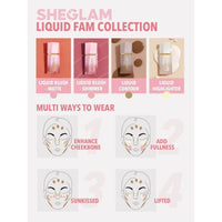 Sheglam Color Bloom Liquid Blush Matte Finish Cutie Pie 5.2ml