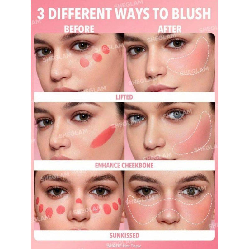 Sheglam Color Bloom Liquid Blush Matte Finish Cutie Pie 5.2ml