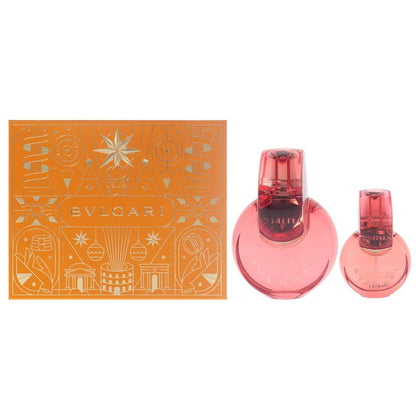 Bvlgari Omnia Coral Eau de Toilette 65ml + Eau de Toilette 15ml Gift Set