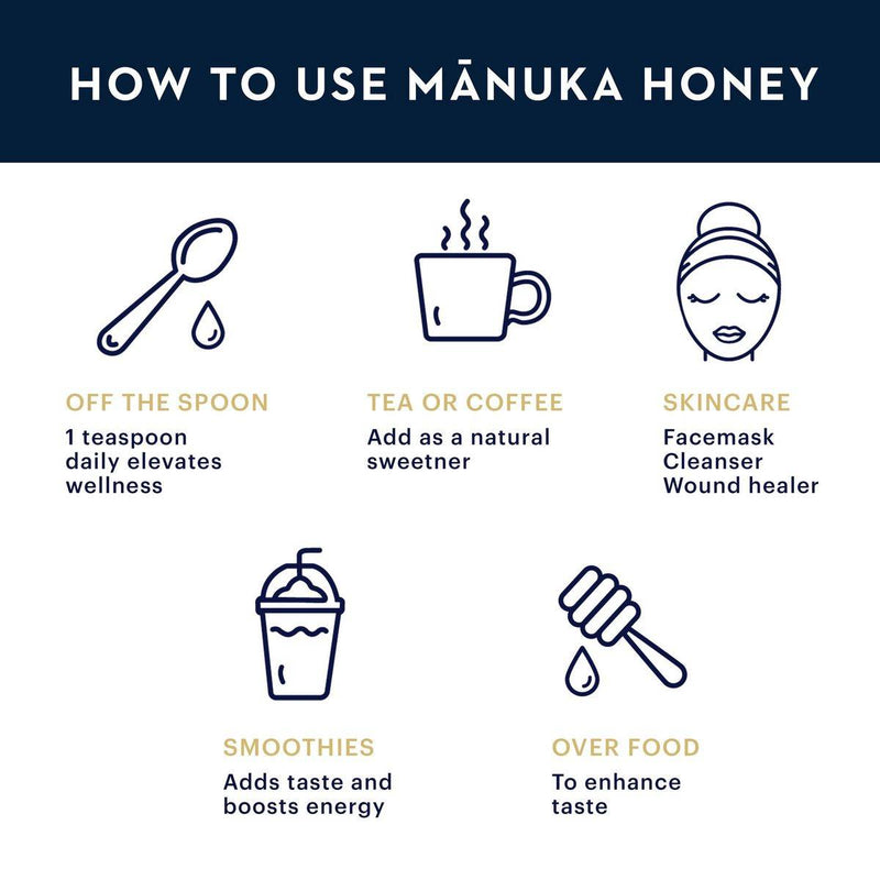 Manuka Health Manuka Honey MGO115+ UMF On The Go 12 Sachets