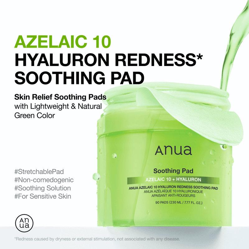 Anua Azelaic Acid 10+ Hyaluron Redness Soothing 90 Pieces