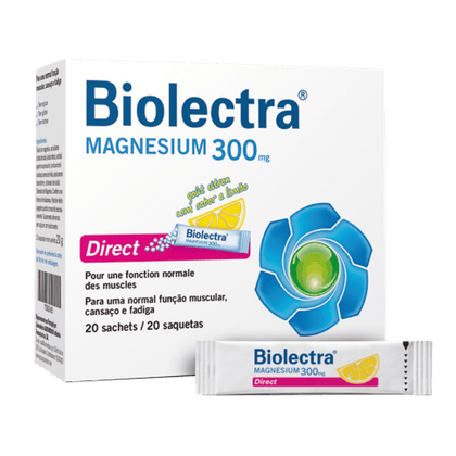 Biolectra Magnesium 300mg Direct 20 Sticks