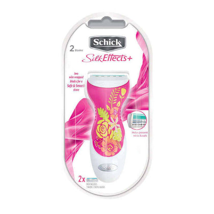 Schick Women Silk Effects Plus Kit 2 Razor