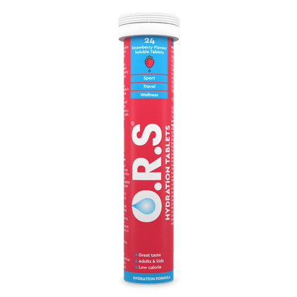ORS Hydration Strawberry 24 Effervescent Tablets