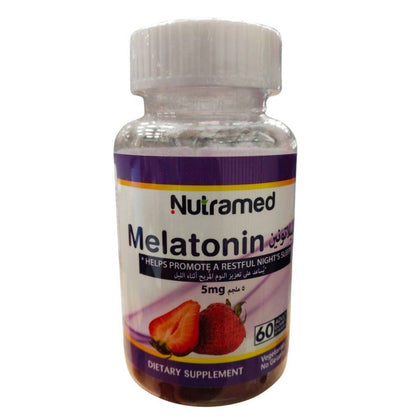 Nutramed Melatonin 5mg 60 Gummies