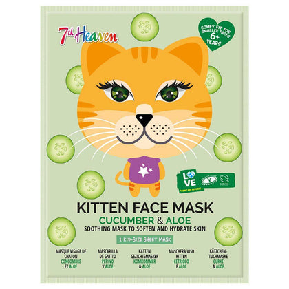 7th Heaven Kitten Face Mask