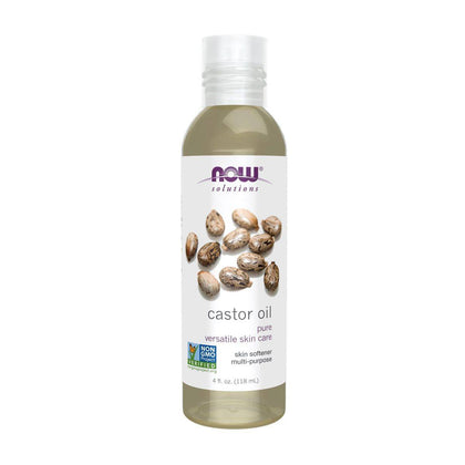 Now Essential Oil 100% Pure Castor Oil 118ml