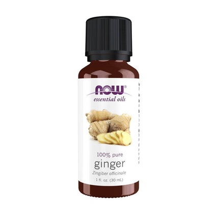 Now Essential Oil 100% Pure Ginger 30ml