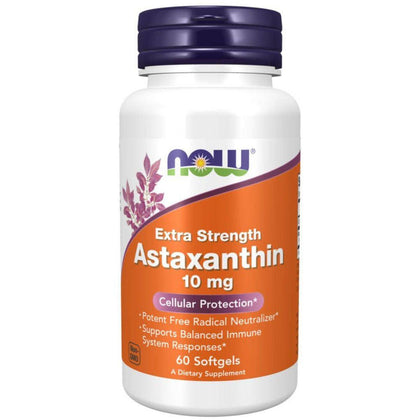 Now Astaxanthin 10mg 60 Softgels