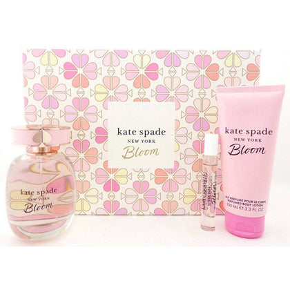 Kate Spade Bloom Eau de Toilette 100ml + Eau de Toilette 7.5ml + Body Lotion 100ml Gift Set