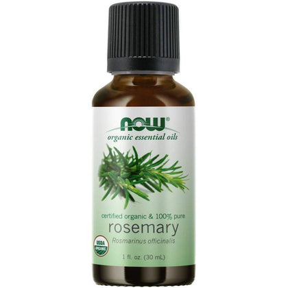 Now Essential Oil 100% Pure Organic Rosemary 30ml