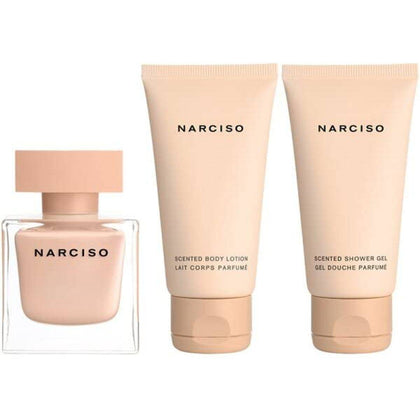 Narciso Rodriguez Narciso Poudree Eau de Parfum 50ml + Scented Body Lotion 50ml + Scented Shower Gel 50ml Gift Set