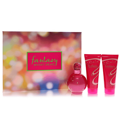 Britney Spears Fantasy Eau de Parfum 100ml + Body Souffle 100ml + Shower Gel 100ml Gift Set