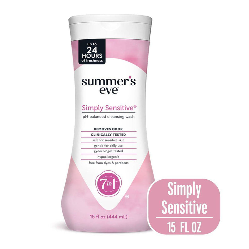 Summer's Eve Daily Cleansing Wash Simply Sensitive 444ml