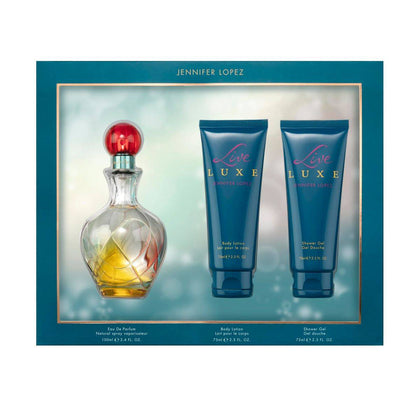 Jennifer Lopez Live Luxe Eau de Parfum 100ml + Body Lotion 75ml + Shower Gel 75ml Gift Set