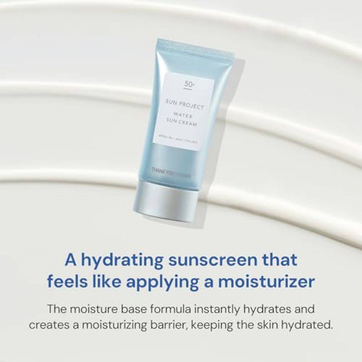 Thank You Farmer Sun Project Water Sun Cream SPF50+ 50ml - Image 4