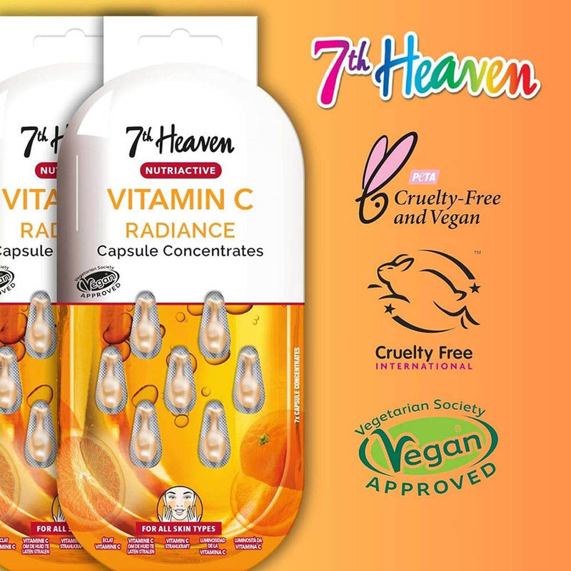 7th Heaven Nutriactive Vitamin C Radiance Capsule Concentrates