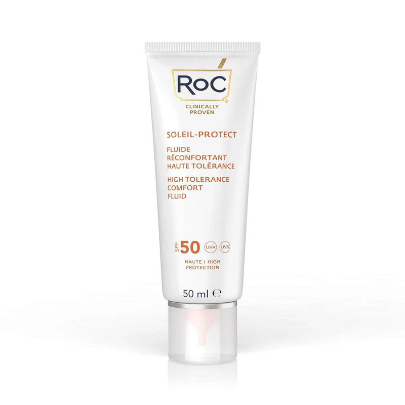 RoC Soleil Protect High Tolerance Comfort Fluid SPF50+ 50ml