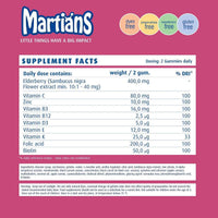 Martians Acute Immunity Booster with Elderberry 60 Gummies