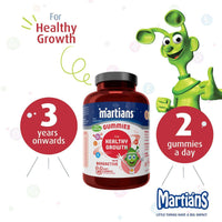 Martians Healthy Growth with Boneactive 60 Gummies