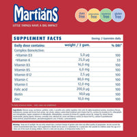 Martians Healthy Growth with Boneactive 60 Gummies