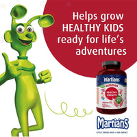 Martians Healthy Growth with Boneactive 60 Gummies