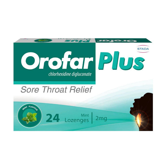 Orofar Plus Lozenges Mint 24 Packs
