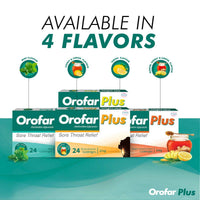 Orofar Plus Lozenges Mint 24 Packs