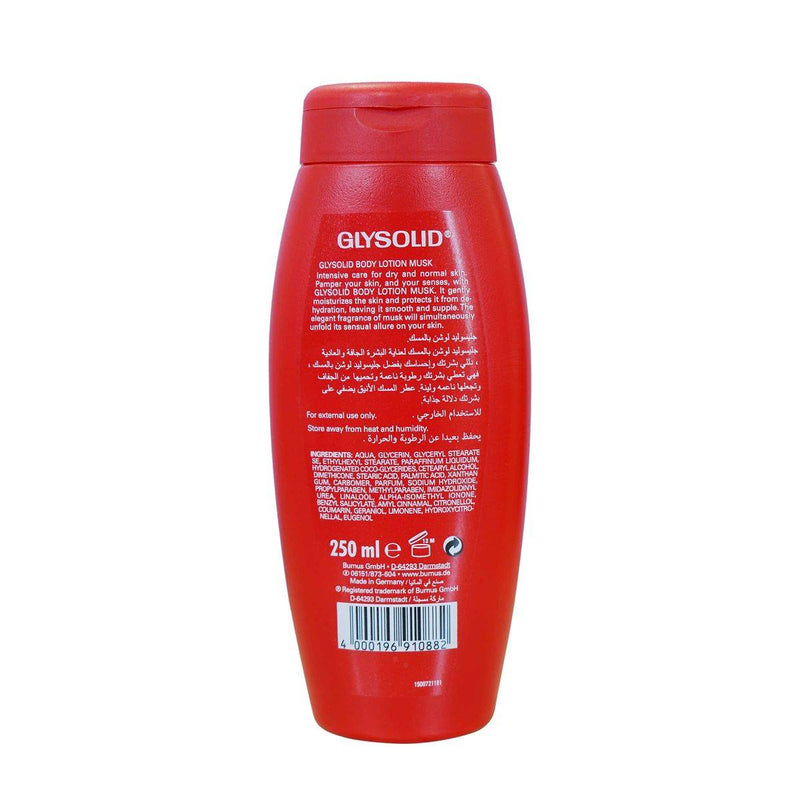 Glysolid Body Lotion Musk 250ml