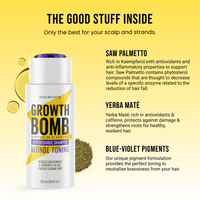 Growth Bomb Blonde Toning Shampoo 300ml