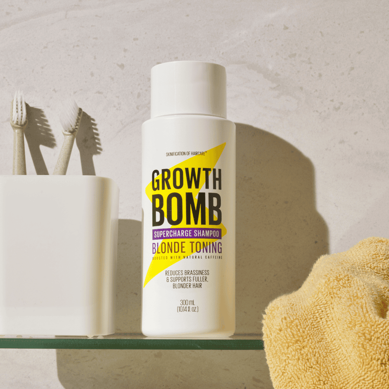 Growth Bomb Blonde Toning Shampoo 300ml