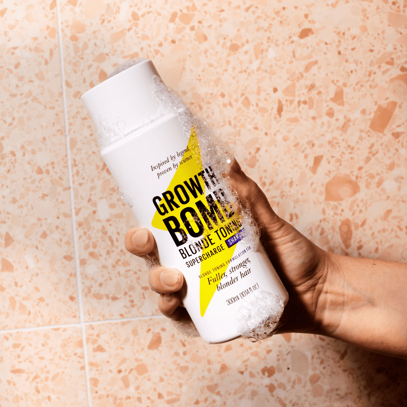 Growth Bomb Blonde Toning Shampoo 300ml