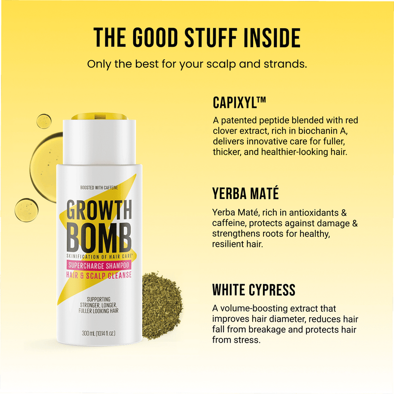 Growth Bomb Dandruff Shampoo 300ml